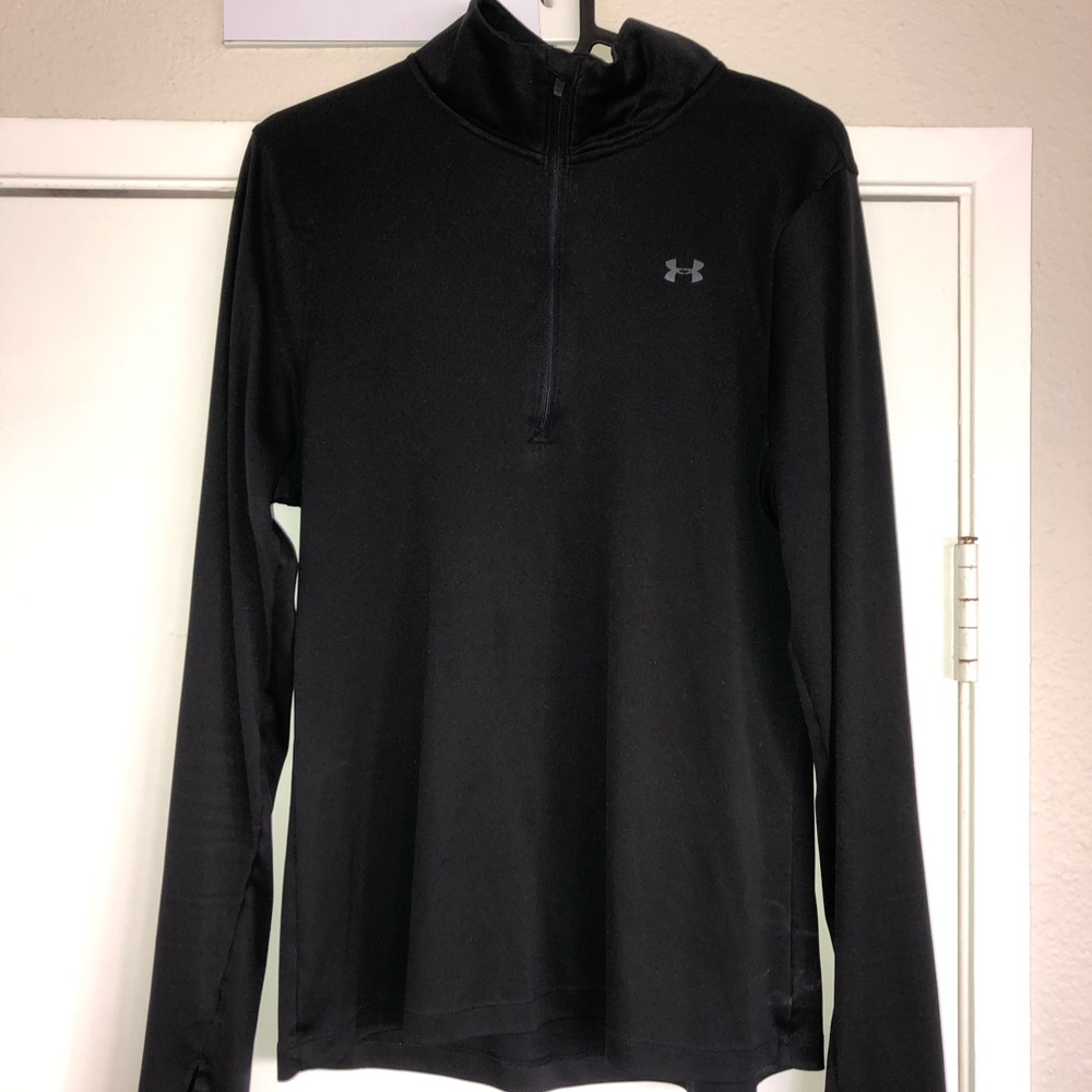 Under Armour 1/4 Zip Sweatshirt Black Small